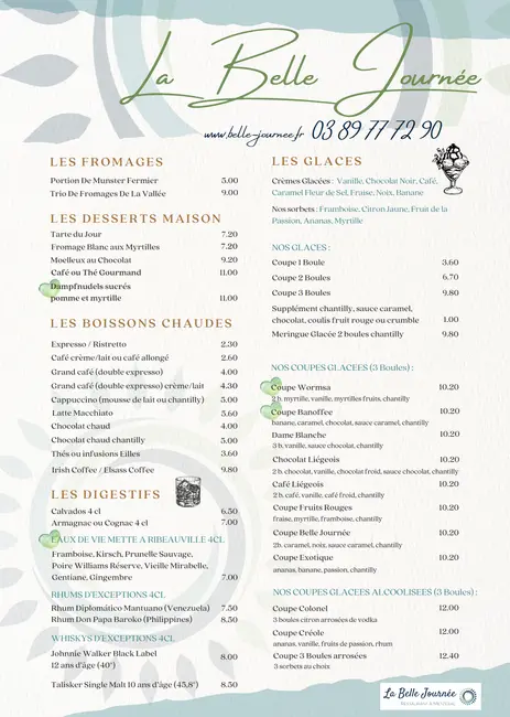 Page 2 - desserts et boissons